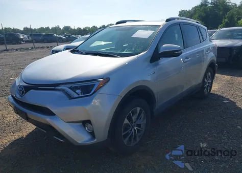 2016 Toyota Rav4 Hybrid Xle z USA, uszkodzony, nr VIN JTMRJREV3GD047328